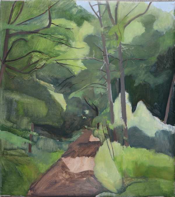 Path_Through_the_Woods_in_Summer_(Unfinished)